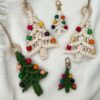10 Macrame Christmas Keychain Free Patterns