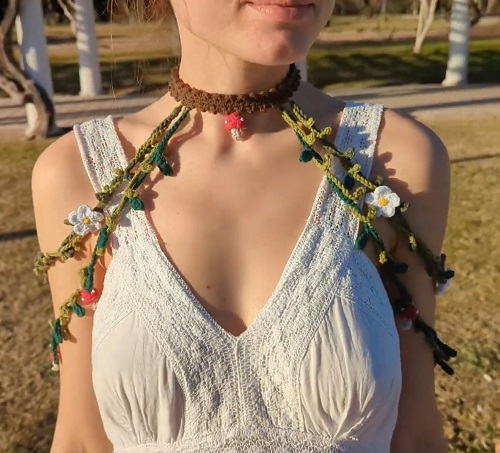 Ivy Choker Crochet Tutorial
