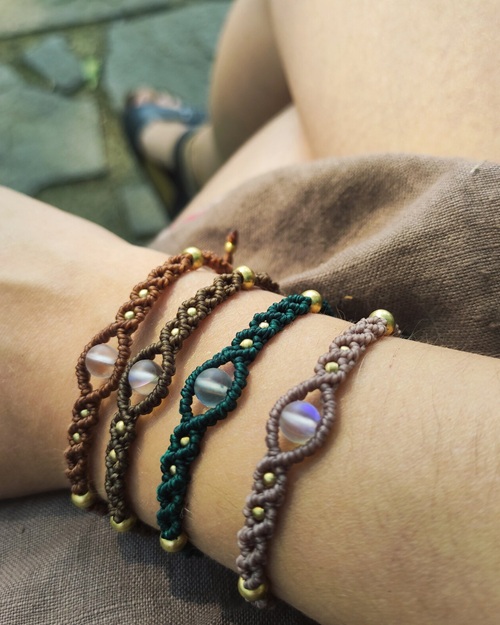 Boho macrame bracelet