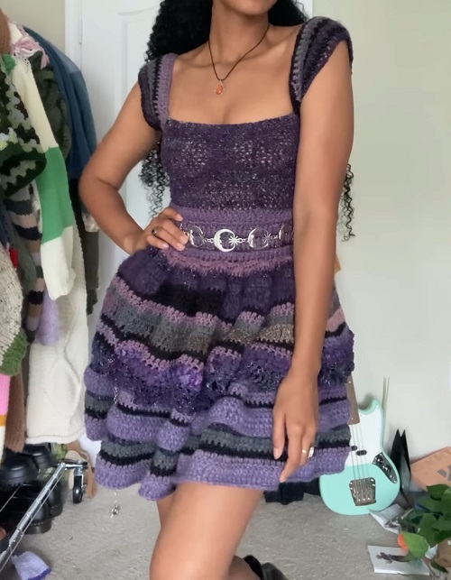 Crochet Gothic Dress Free Patterns 2