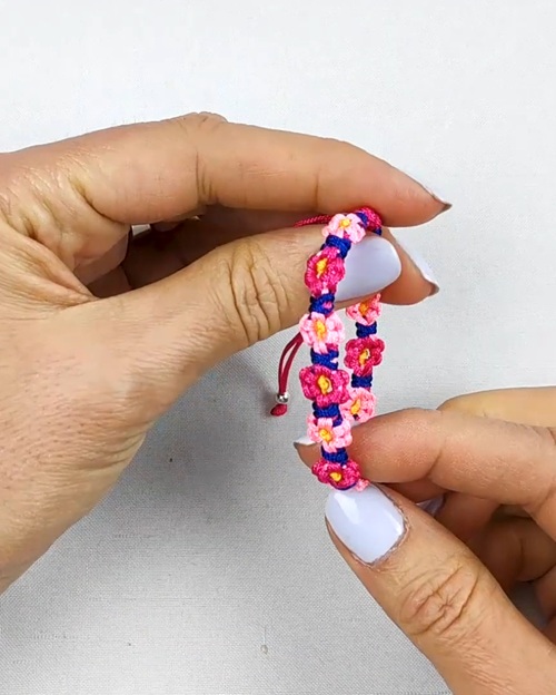 best Macrame Flower Bracelet Free Patterns