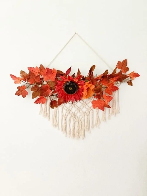 macrame fall wall hanging free patterns