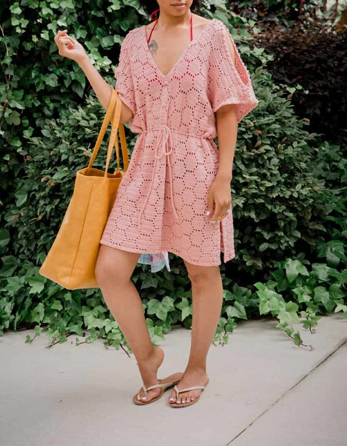 Hexagon Cover-Up Crochet Pattern