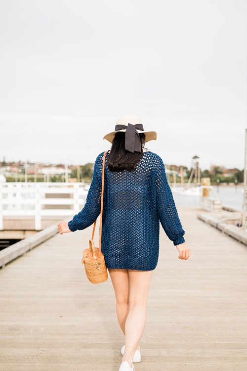 Crochet Beach Cover up Free Patterns 3