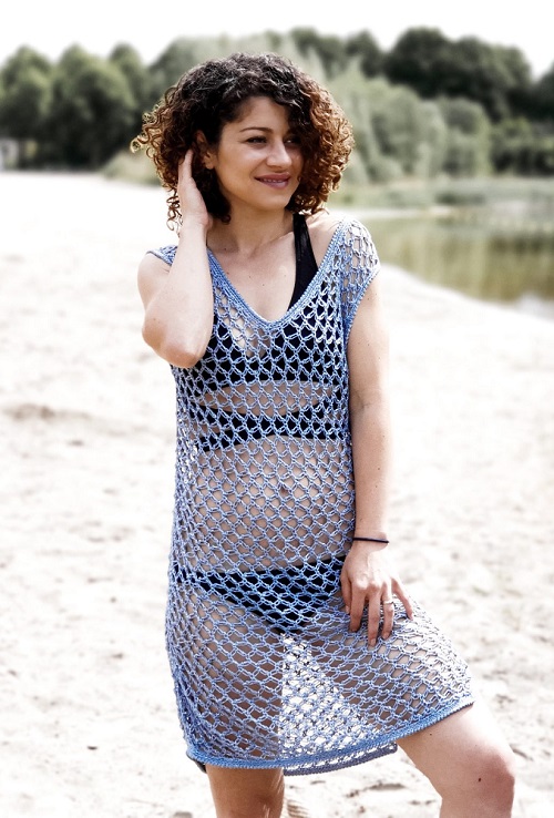 Stunning Crochet Beach Cover up Patterns 4