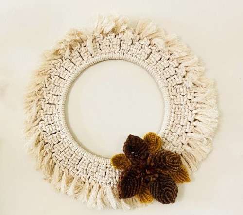 Macrame Fall Wreath