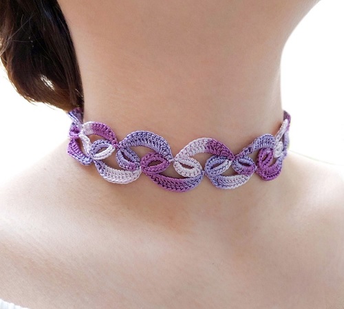 How to Crochet a Choker Necklace