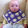 5 Crochet Daisy Baby Poncho Free Patterns