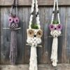 7 Macrame Animal Plant Holder Free Patterns
