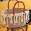 8 Macrame Fringe Basket Free Patterns