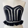 8 Winter Tube Corset Top Free Crochet Patterns