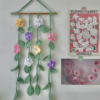 9 Crochet Flower Wall Hanging Free Patterns