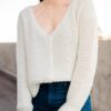 9 Crochet V-Neck Cardigan Free Patterns