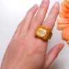 9 Macrame Stone Ring Free Patterns