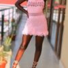 10 Crochet Fringed Dress Free Patterns