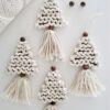 11 Macrame Christmas Tree Ornaments Free Patterns