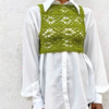 12 Crochet Flower Cut-Out Top Free Patterns