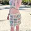 14 Crochet Granny Square Skirt Free Patterns