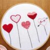 14 Heart Embroidery Free Patterns