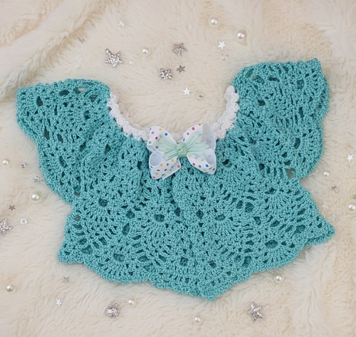 girl's crochet bolero