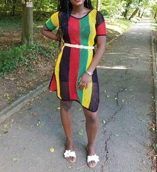 CROCHET RASTA DRESS
