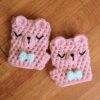5 Crochet Animal Fingerless Gloves Free Patterns