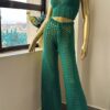 7 Crochet Sleeveless Top and Pant Set Free Patterns