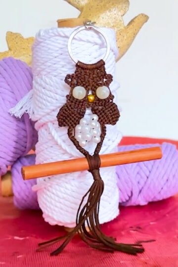8 Macrame Animal Keychain Free Patterns
