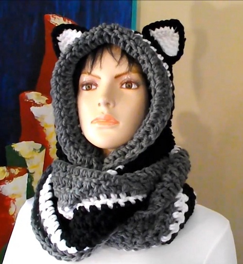 Crochet cowl