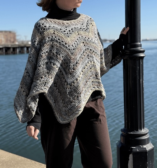 Celestial Poncho Free Crochet Patterns 2